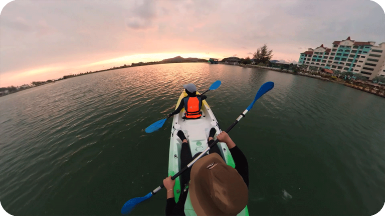 kayaking