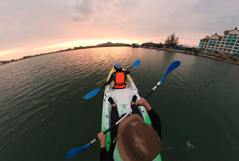 kayaking